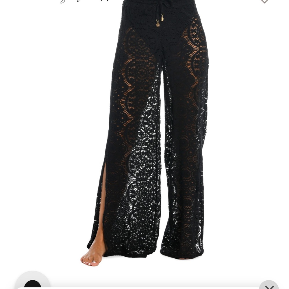 Sunshine 79 Chillin' Crochet Beach Pant Cover Up